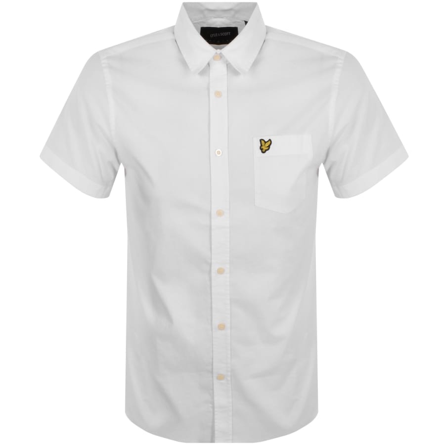Lyle and scott white shirt shop